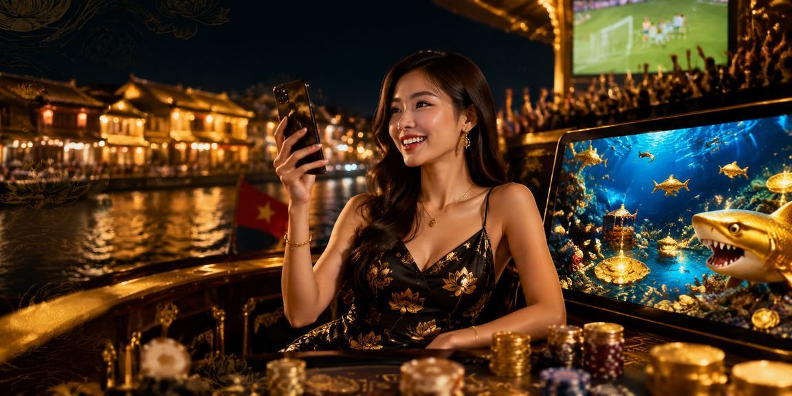 Người dùng tại Hội An sử dụng điện thoại đặt giới hạn ngân sách chơi game