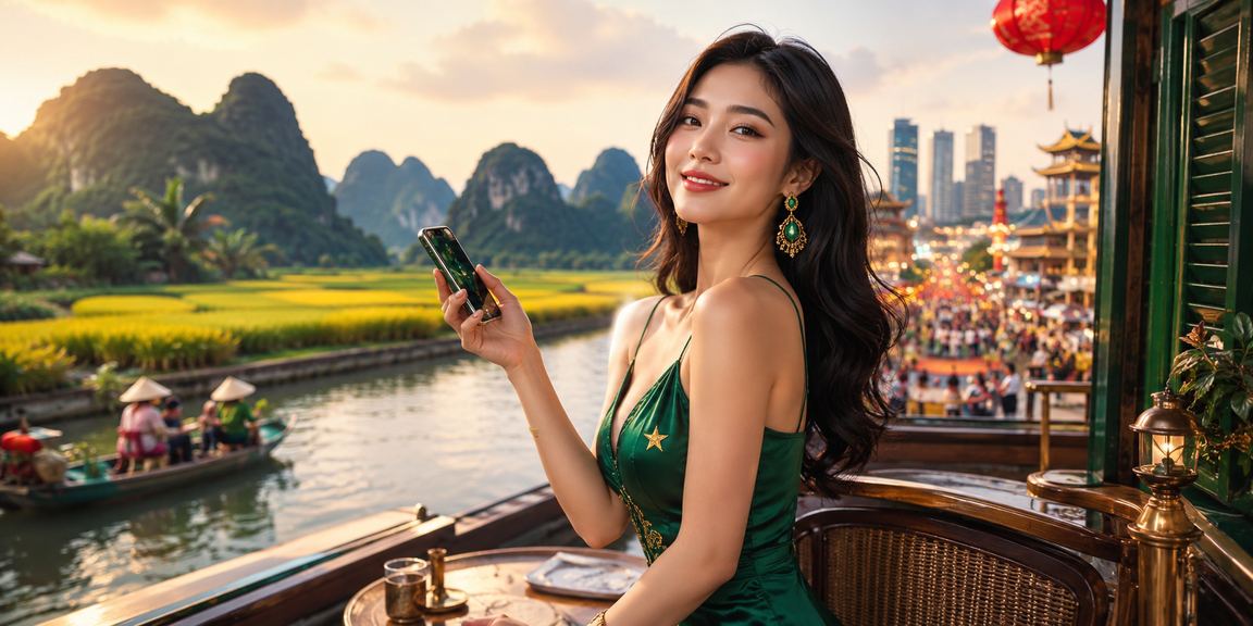 Người dùng Việt Nam trải nghiệm casino trên điện thoại tại quán cà phê Ninh Bình
